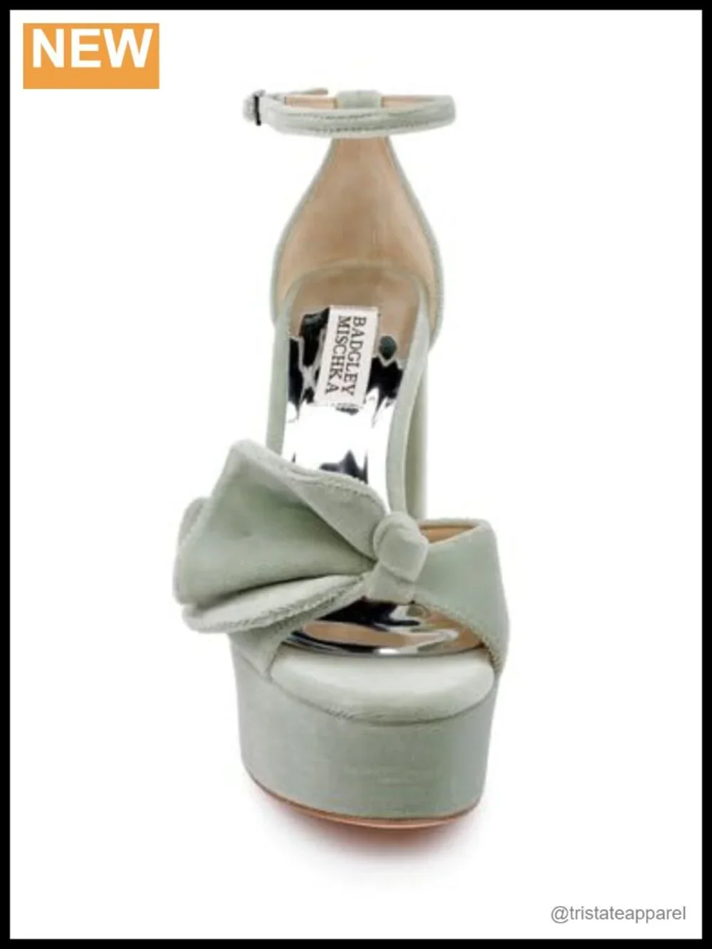 Velvet Platform Block Heels With Bow, Ankle Strap, Round Toe, Formal Heeled